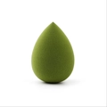Green teardrop-shaped makeup sponge blender for wet and dry application with soft texture - Teardrop Matcha (Bottled)