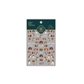 Stereoscopic 5D nail art stickers with cute Beagle dog designs and self-adhesive backing - Flat Beagle Dog Style (TS-1186)