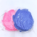 Pink and blue octopus water toys for kids' bath time, made of durable plastic material - Squeeze Frisbee 2pcs