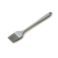 Professional grey silicone oil brush with solid handle and hanging hole for baking - Oil Brush