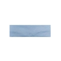 Close-up of a light blue elastic yoga headband with fine knitted texture on white background - Light Gray