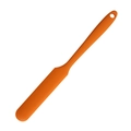 Orange silicone spatula with hanging hole design for baking on a pure white background - 45g Orange