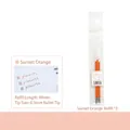 3-pack of 0.5mm Sunset Orange gel pen refills with a length of 99mm for Planwith pens - Gel Pen Refill (Sunset Orange)