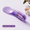 Ergonomic grass purple mattress lifter tool with transparent finish and golden hanging ring - 1 Piece / Lavender