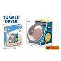 DIY STEM tumble dryer kit in blue and yellow with colorful gift box packaging - Tumble Dryer