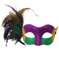 Glitter Fairy Peacock Feather - Detachable