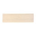 Elastic beige yoga headband with a soft knitted texture for sports and fitness - Khaki