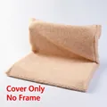 Beige plush fleece replacement cover for cat hammock without support frame - L-Shaped Hammock Lamb Velvet Beige (Cover Only)