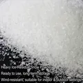 Artificial ice crush heavy snow powder for Christmas DIY strawberry rose decoration - Coarse Snow White/100g