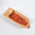 Fagioli rossi artificiali su un vassoio di bambù per decorazioni alimentari da cucina - Mini fagioli rossi (500g)