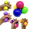 Colorful slow rebound stress balls in various gradient shades for pressure relief - Color Changing Flour Ball
