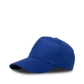 Classic dark blue baseball cap in solid color with a minimalist high-top sunshade design - Royal Blue