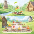 Capybara swing series blind box set featuring 8 regular and 1 hidden fruit theme figures - Capybara Swing - Whole Box 8pcs