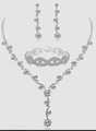 Three-Piece Set 483 Necklace Set with Bracelet