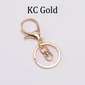 DIY KC Gold lobster clasp with swivel ring and flat keychain metal hardware accessories - KC Gold