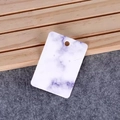 Jewelry display card with purple marble pattern for earrings and necklaces - Marble No.3