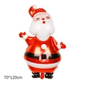 Large 70x120cm Santa Claus foil balloon in classic red and white for Christmas decor - Extra Large Santa Claus