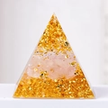 Lamina D'oro Al Quarzo Rosa - Senza Rune (3 Cm)