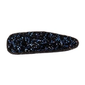 Elegant waterdrop BB hair clip with deep blue and black rhinestones for women - Style 20 - Classic Teardrop Antique Blue / Classic [Antique Blue Teardrop] / 1.5
