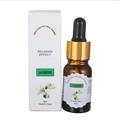 10ml pure jasmine essential oil in brown dropper bottle with matching white box - RH-16 Jasmine / 10ml
