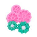 Stampo in silicone a fiore per candele fai da te e decorazioni torte margherite - 2# Bouquet di Fiori / Rosa