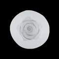 Witte siliconen roosvorm met één gat voor het versieren van DIY-fondanttaarten en gebak - Stijl 5 / Transparant