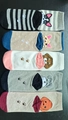 Set of 5 cotton socks for women featuring colorful animal patterns and cute dog prints - Paw Dog Boat Socks Style 3