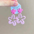 11# Rosa (925 Sterling Silver Earring Post)