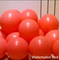 Watermelon red macaron latex balloon for festive party decorations and balloon arches - 5 Inch/1.1g/200 Pieces / Macaron Red