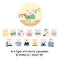 Transparent bear PET tape for journaling with trendy cute cartoon bears outfits - 7# Wear Diary