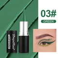 Crayon eye-liner gel vert mat 03# pour un maquillage des yeux professionnel et durable - N°3 3g / Vert