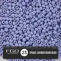 4mm lavender purple glass seed beads with solid painted finish for DIY jewelry - EU 23