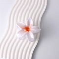 8cm Electroplated White Base Orange Standard