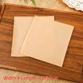 Set 100 sacchetti pane in carta kraft 13x19cm per alimenti su vassoio rustico in legno - Sacchetto di carta antigrasso / 13*19cm / Colore Kraft