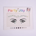 Face Crystal sticker set with colorful rhinestones for DIY masquerade makeup - HF-78