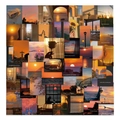 60Pcs Sunset Aesthetic Waterproof Stickers for Scrapbooking and Journaling Decorations - Sunset Dusk Series (TT006)