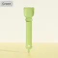 Cuillère d'alimentation en silicone vert pour friandises liquides pour chats - Vert