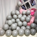Premium matte grey latex balloons for professional party decoration and event styling - 12 Inch 2.8g Matte Grey
