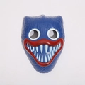 Blue Poppy Playtime Huggy Wuggy mask with sharp teeth for Halloween costume cosplay - Blue