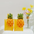 Braccioli gonflabili per bambini a forma di ananas giallo in PVC per il nuoto - Braccioli Ananas