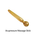 Polished Vietnamese fragrant wood acupoint massage stick with natural grain detail - Scented Wood Acupoint Stick