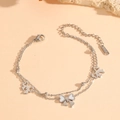 Bracciale con Fiocco Color Acciaio (E520)