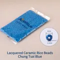 4mm Zhongzai Blue painted glass seed beads for DIY jewelry making in bulk bags - Royal Blue 4mm