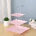3-Layer Square Pink Silver