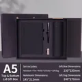 A5 Black (pen + Usb Flash Drive + Thermos Mug Gift Set)