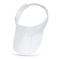 Visera de running blanca plegable y transpirable con correa ajustable - Ajustable / Blanco