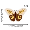 Bohemian butterfly embroidered iron-on patch with moon and stars for DIY jacket decor - 9# Mystic Butterfly
