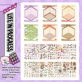DIY miniature Suzhou 3D city scene sticker set with PET clear decals and base cards - Life in Progress