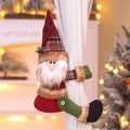 Santa Claus Christmas curtain tieback