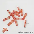 Modèle de poitrine de porc miniature en résine pour bricolage, tranches de bacon de 2,8 cm - Lanière de Poitrine de Porc de 2,8 cm